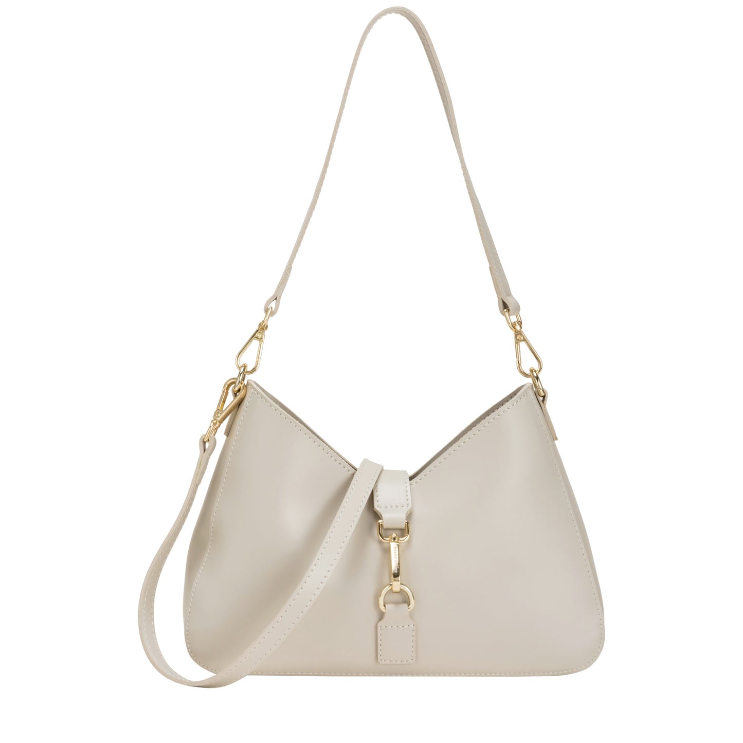 Single Strap Shoulder Bag - Stone