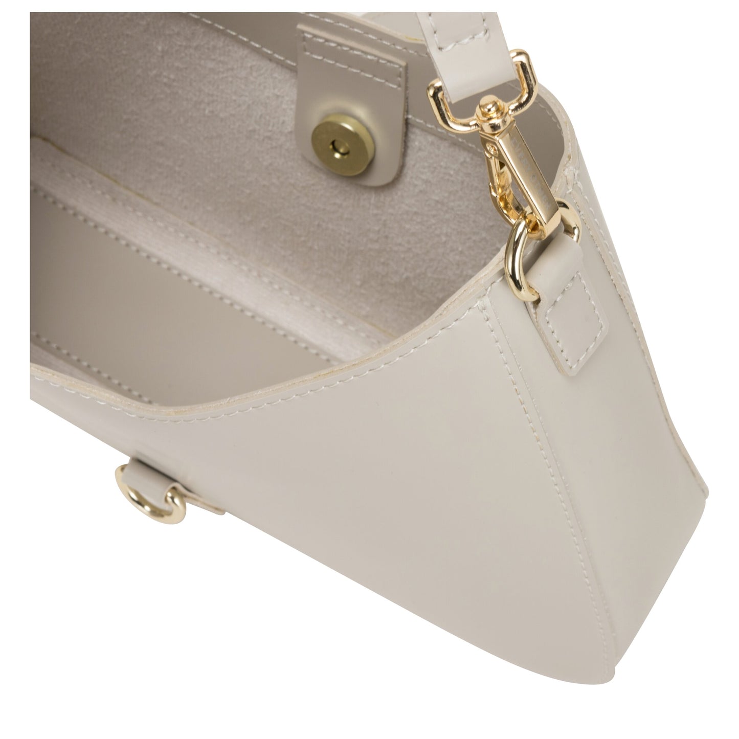 Single Strap Shoulder Bag - Stone