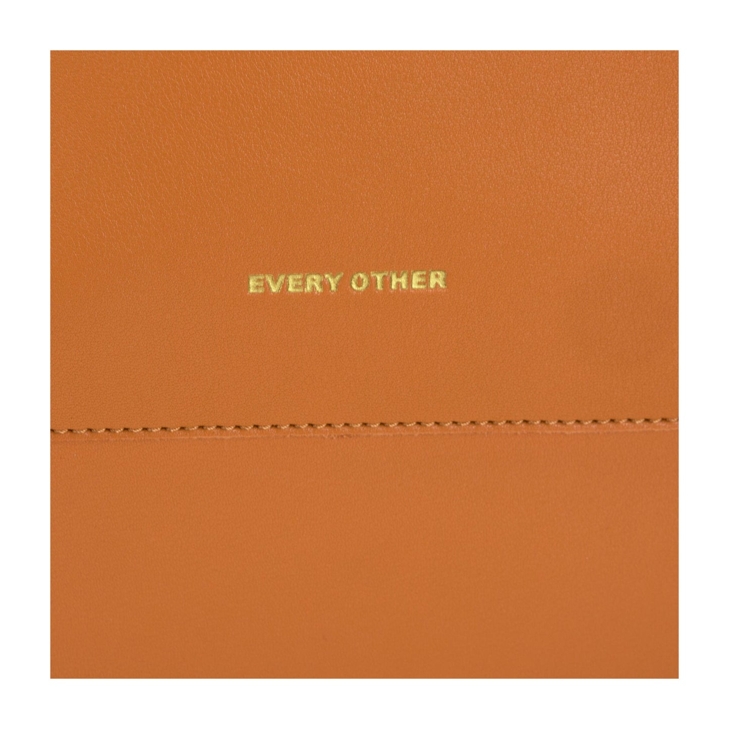 Draw Top Tote Bag - Tan