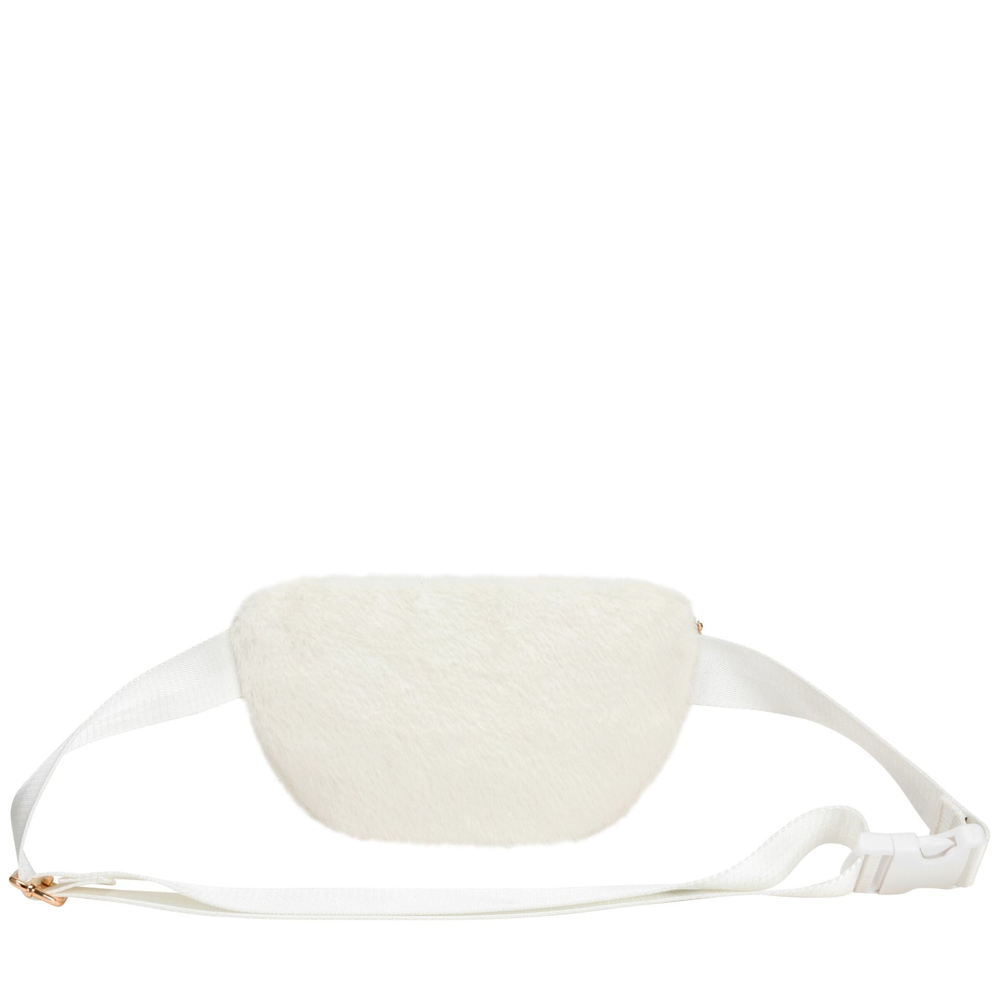 Faux Fur Sling Bag - Off White