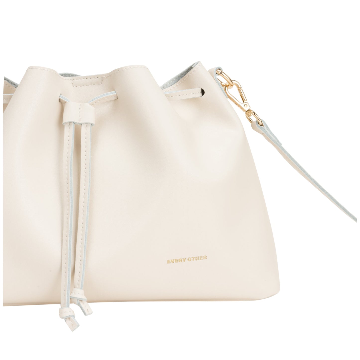 Drawstring Shoulder Crossbody - Off White