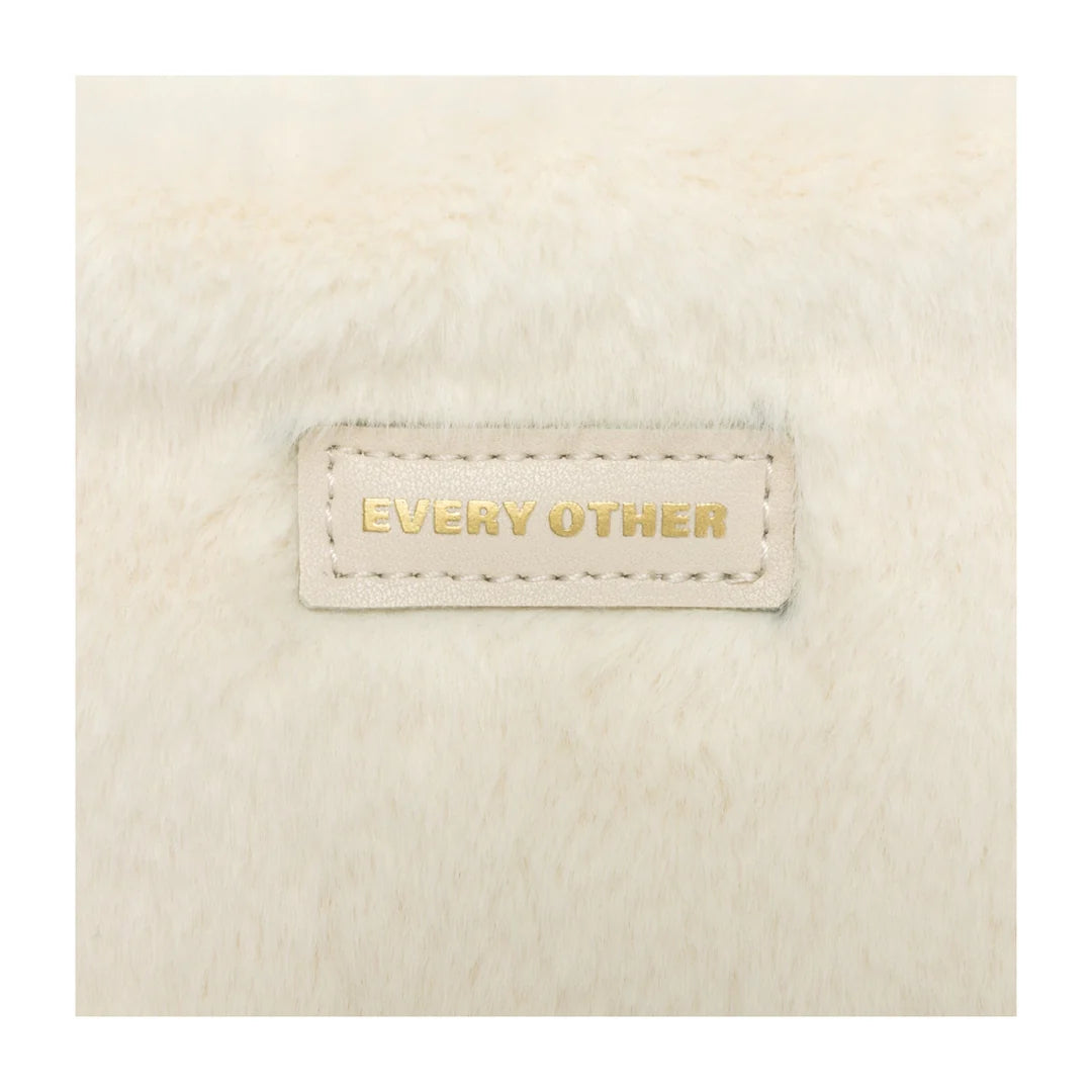 Baguette Cross Body Shoulder Bag - Off White