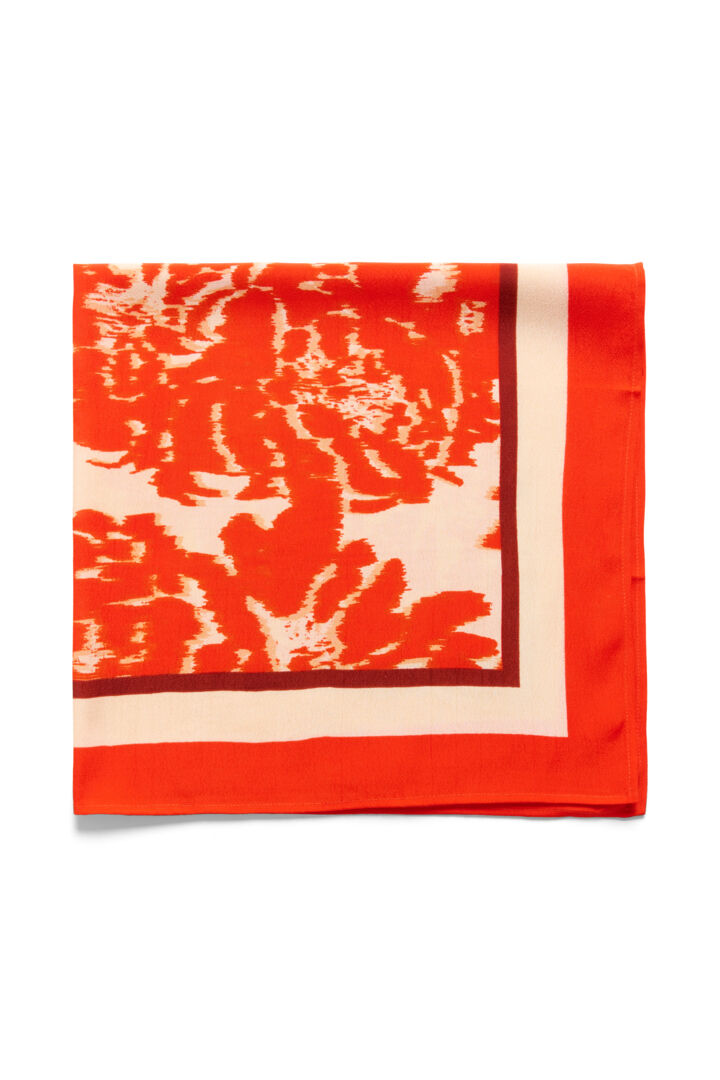 KhloeSZ Scarf - Poinciana Water Bloom