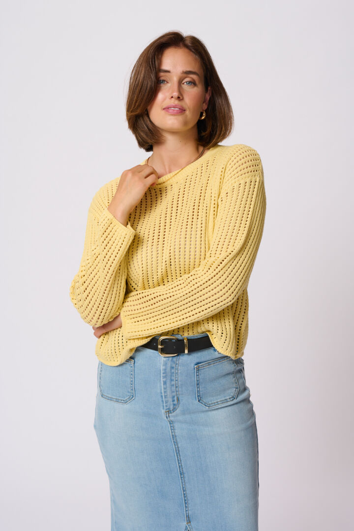 KAsolar Pullover - Straw