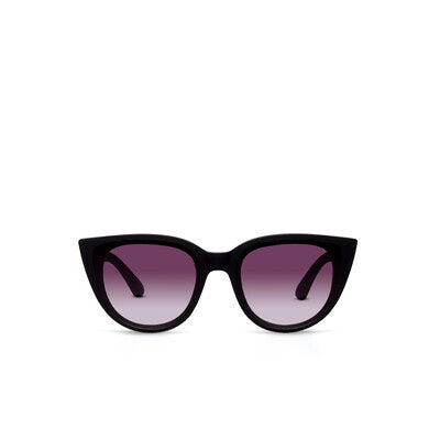 Silvia Cats Eye Sunglasses - Black