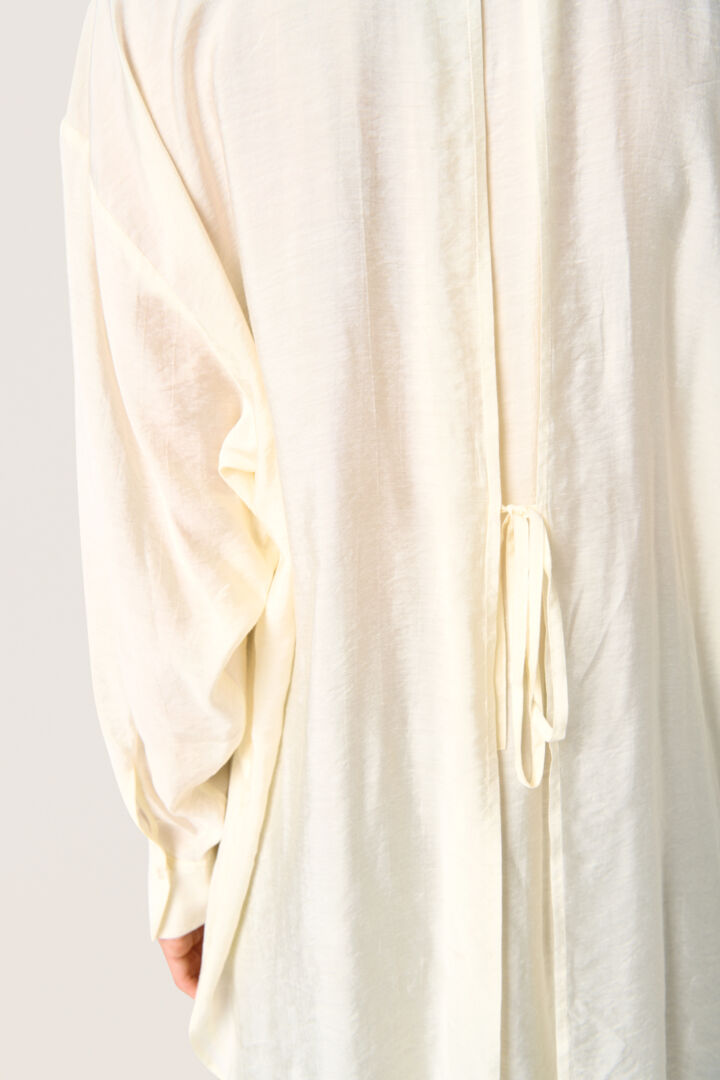 SLLeodora Long Shirt - Whisper White
