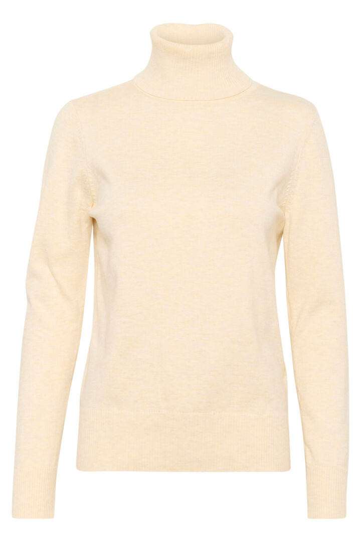MilaSZ Rollneck Pullover - Baby's Breath Melange