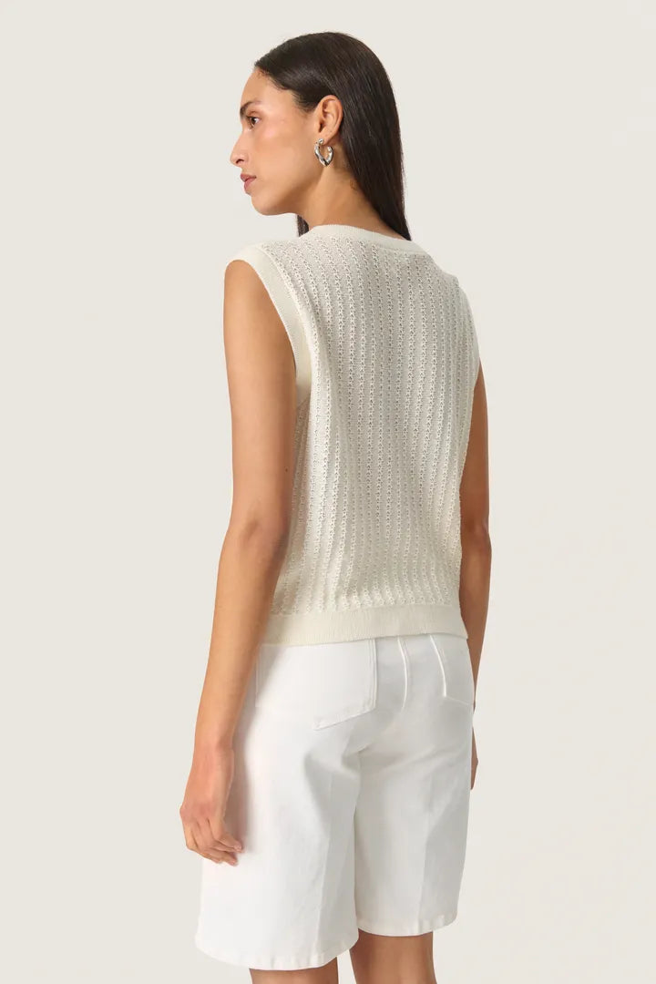 SLSusanna Vest - Whisper White