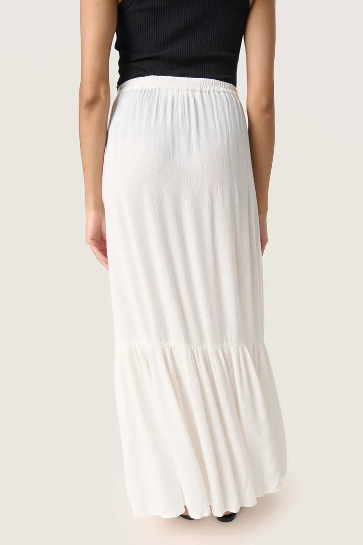 SLElonor Maxi Skirt - Whisper White