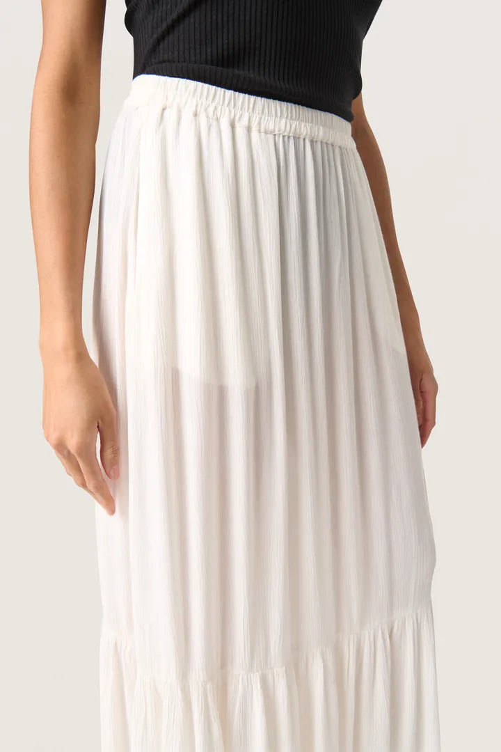 SLElonor Maxi Skirt - Whisper White