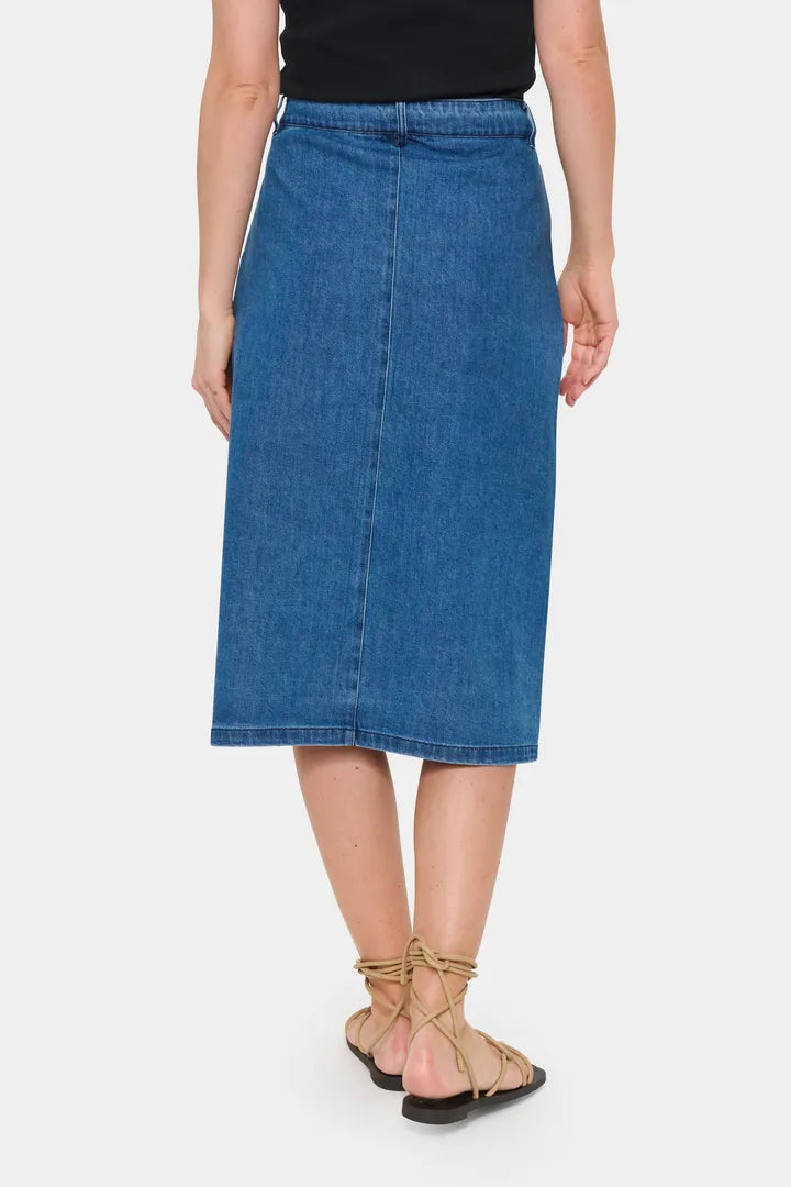 KayoSZ Skirt - Medium Blue Denim