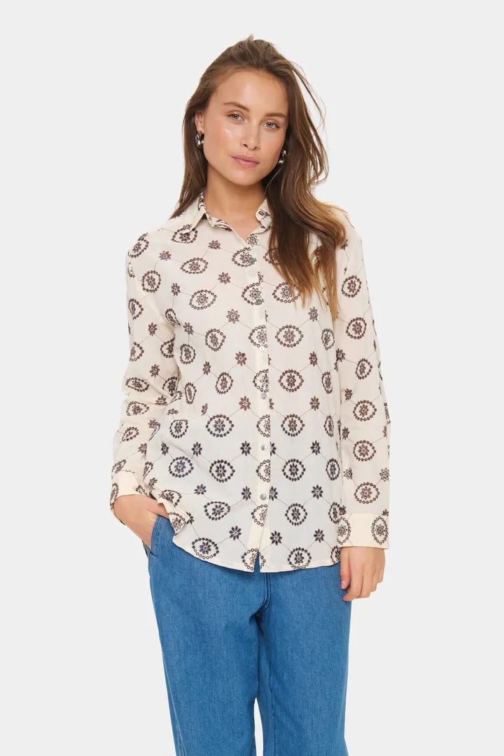 KendraSZ Shirt - Winter White
