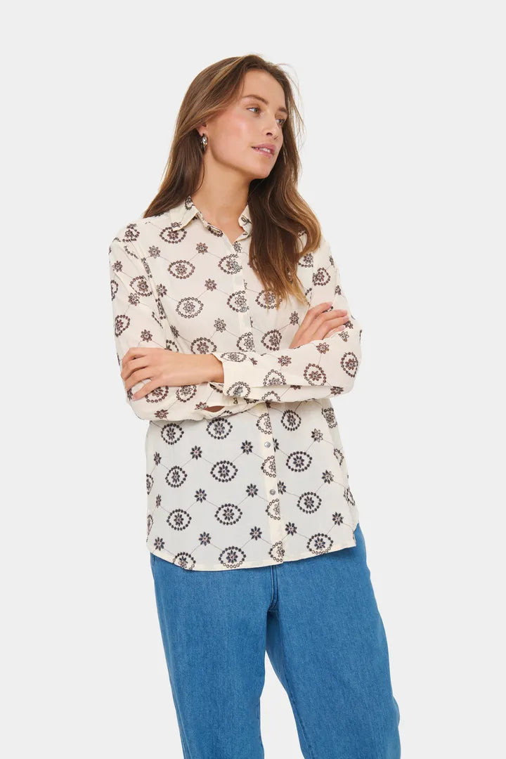 KendraSZ Shirt - Winter White
