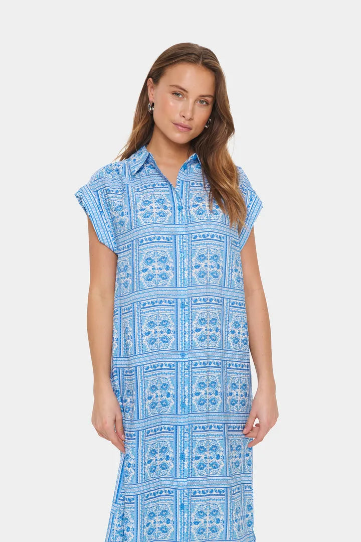 KaisaSZ Short Sleeve Dress - Campanula Paisley