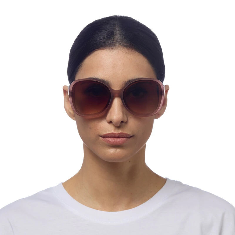 Anna Butterfly Sunglasses - Pink Havana