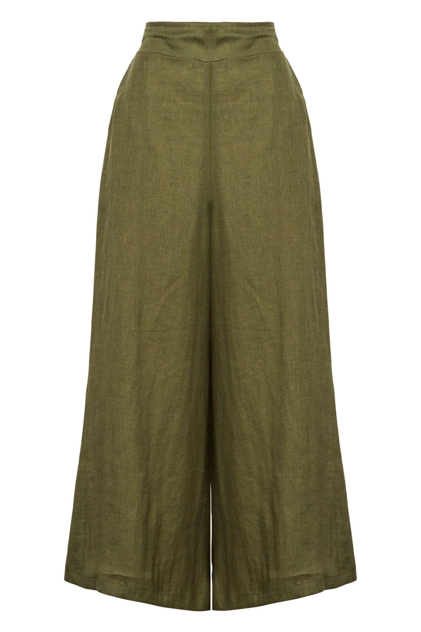 Studio Crop Pant - Khaki