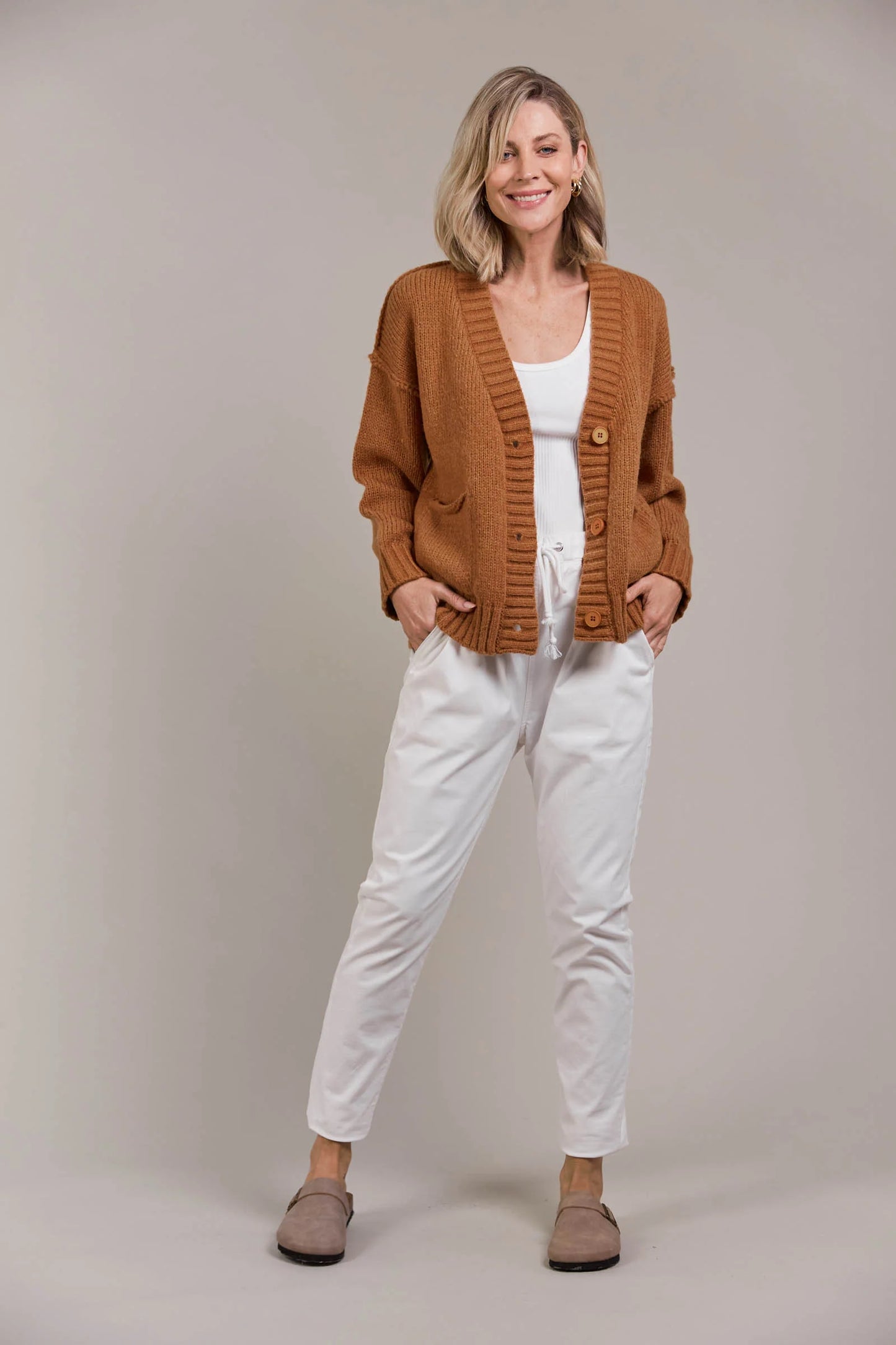 Katana Cardigan - Hazel