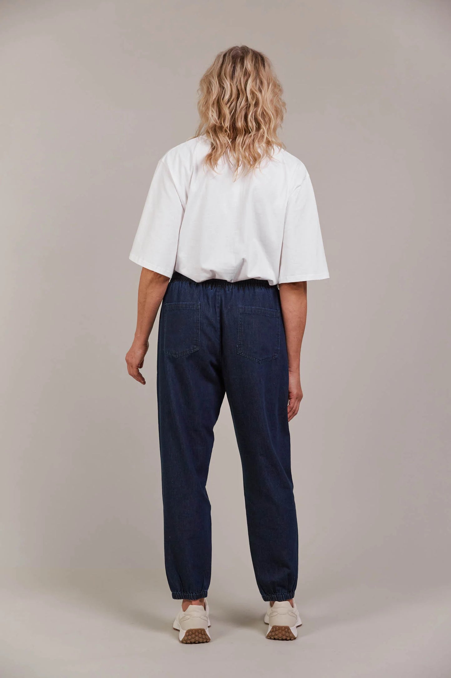 Pepi Relaxed Denim Pant -Oxford