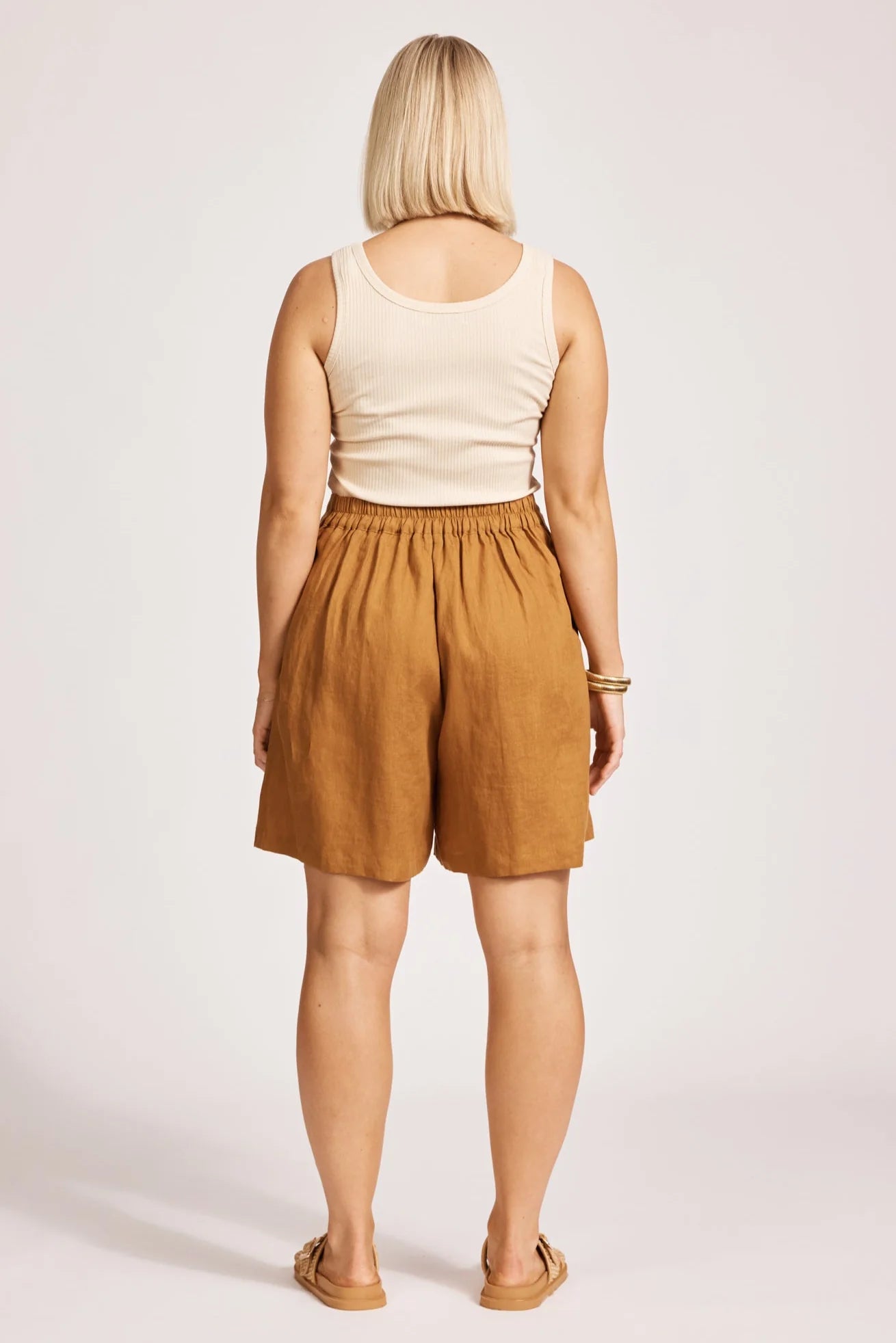 Miramar Shorts - Caramel