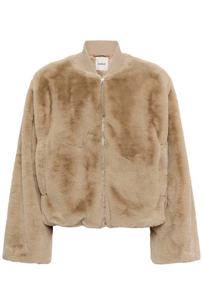 SLEstacia Bomber Jacket - Feather Grey