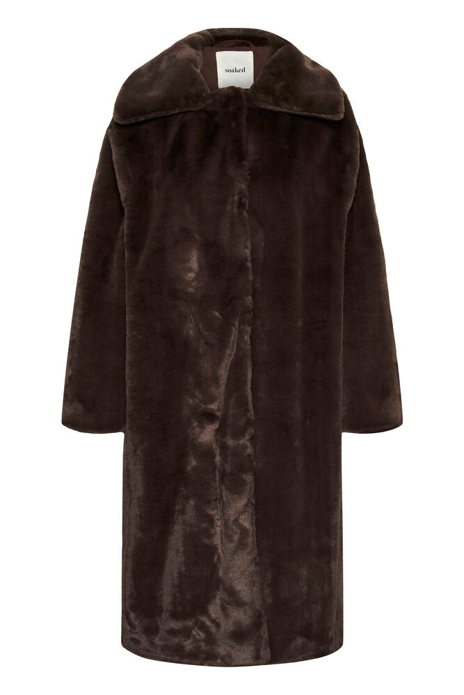 SLEstacia Coat - Chocolate Brown