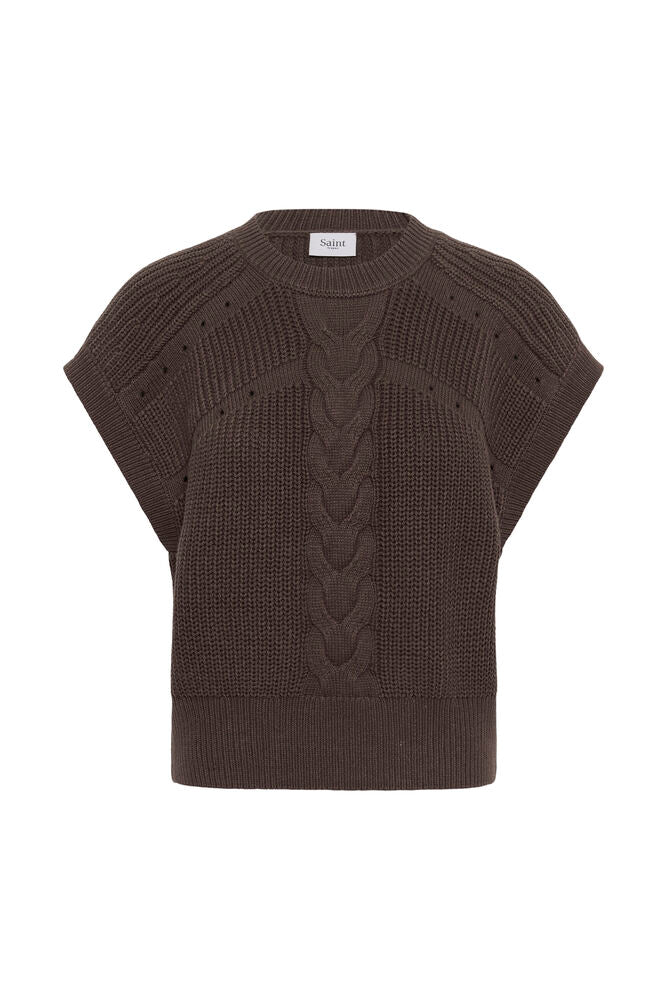 TruneSZ Vest - Chocolate Brown