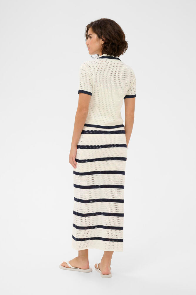 KAbrianna Knit Cardigan - White