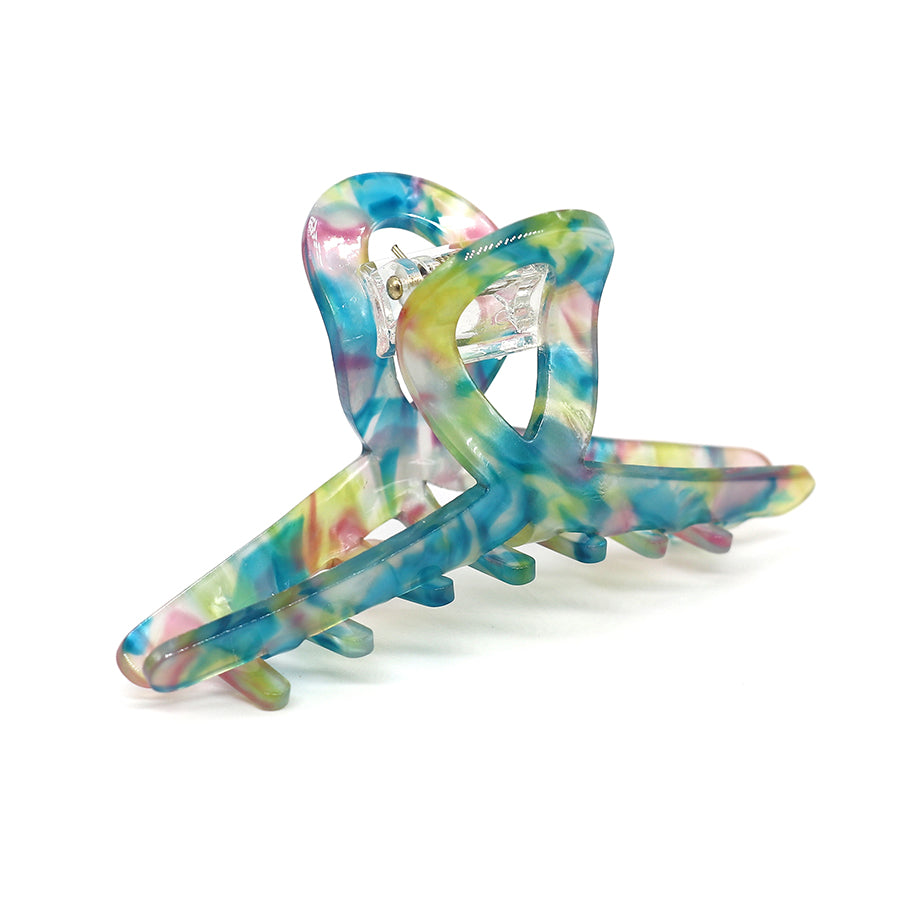 Mermaid Mix Small Looped Claw Clip
