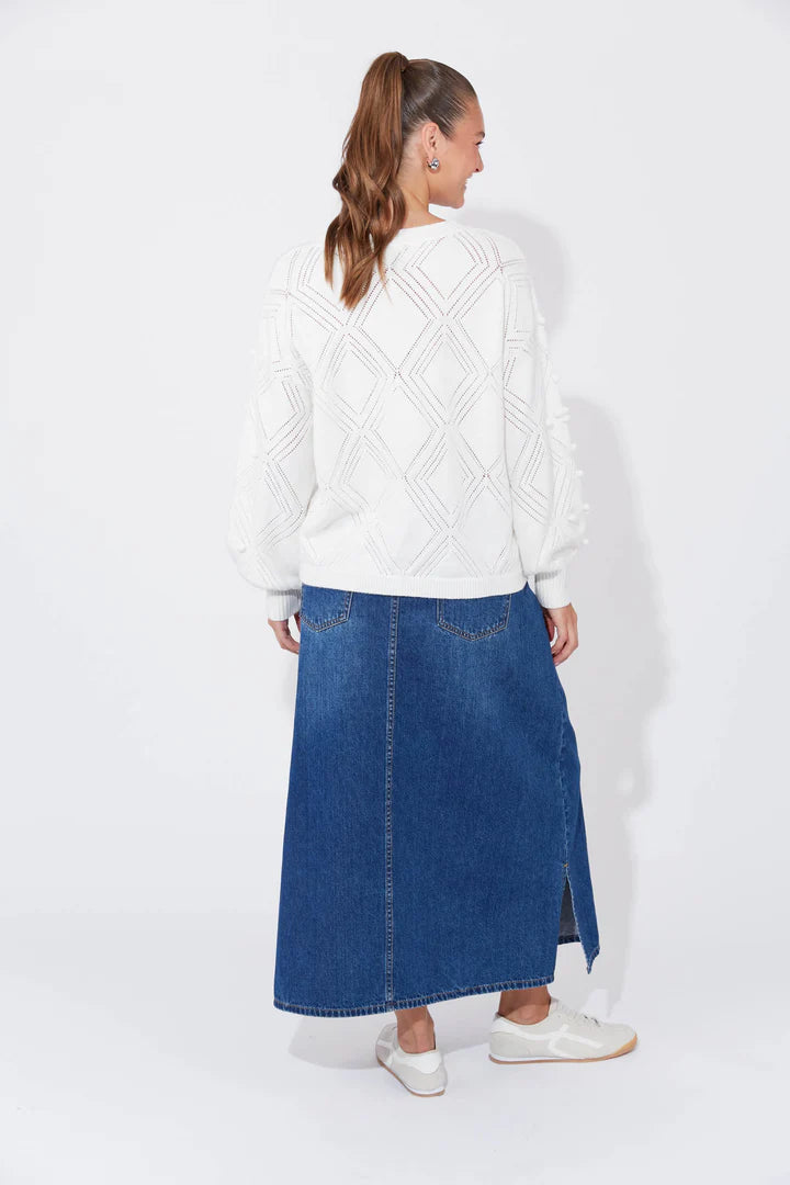 Corfu Jumper - White