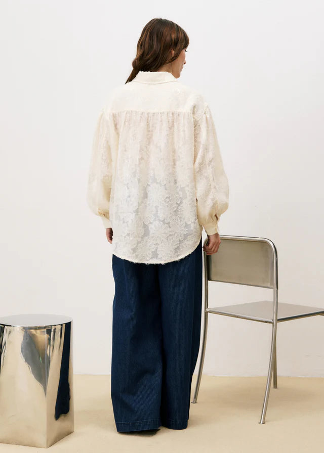 Chemise Candi Blouse - Cream