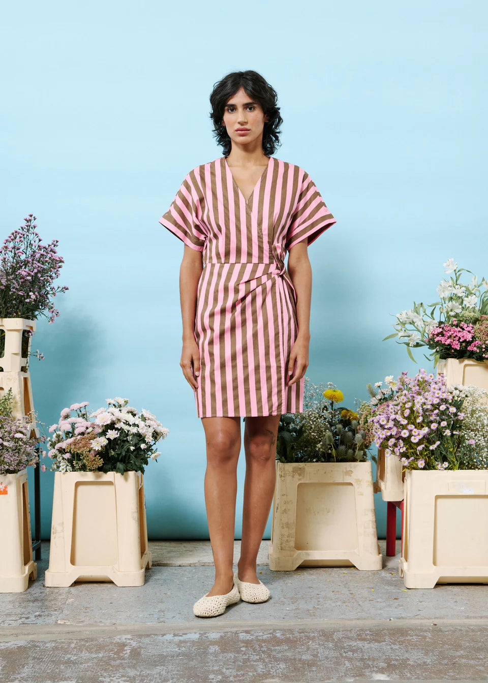 Nivetha Dress - Rose