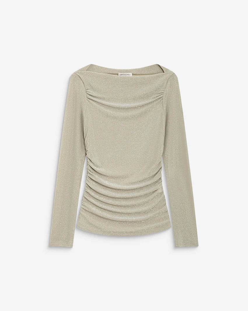 Beaumont Top - Gold