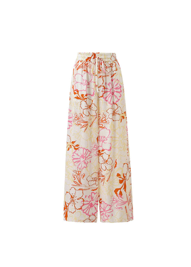 Maiya Wide Leg Trousers - Floraison