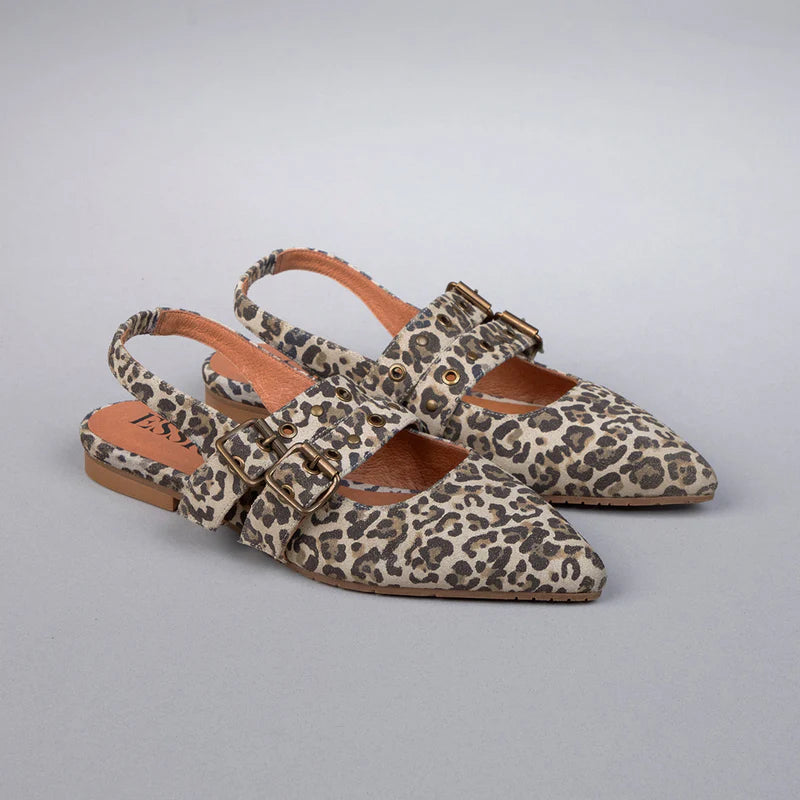 Hope Pointy Sling Back - Light Leopard