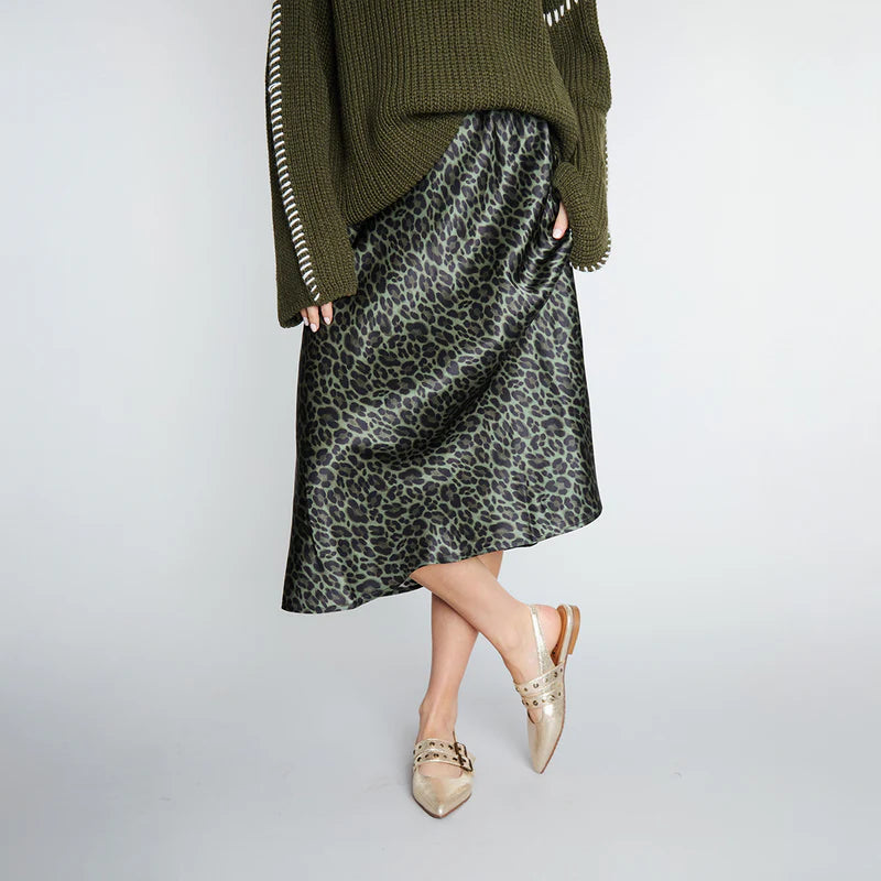 Hope Pointy Sling Back - Vegan Platinum