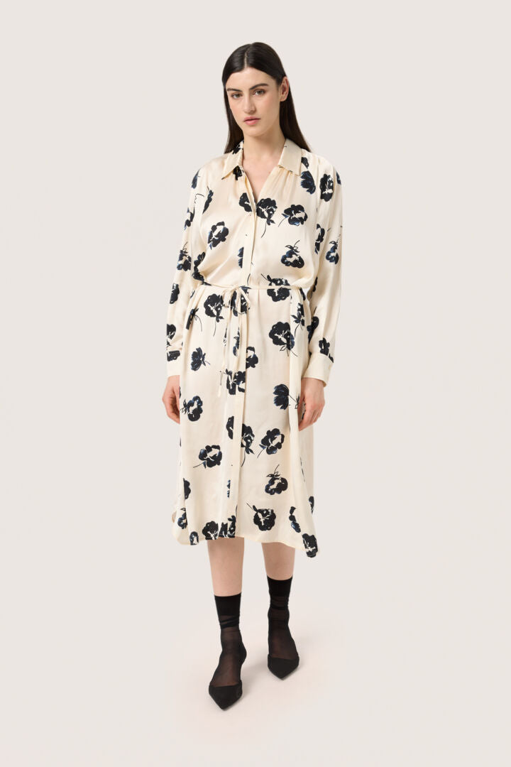 Erwina Dress - Black & White