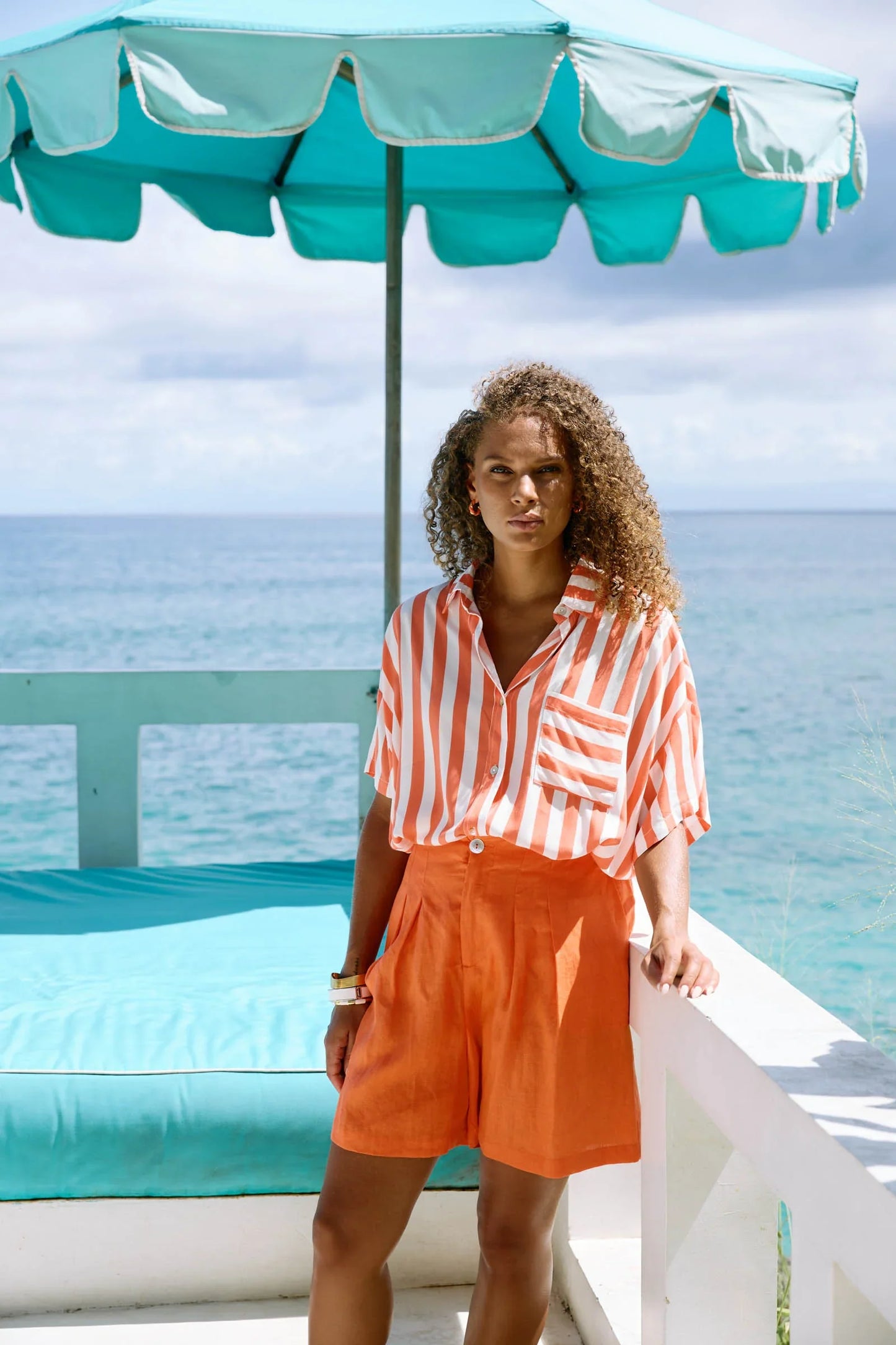 Miramar Shorts - Coral