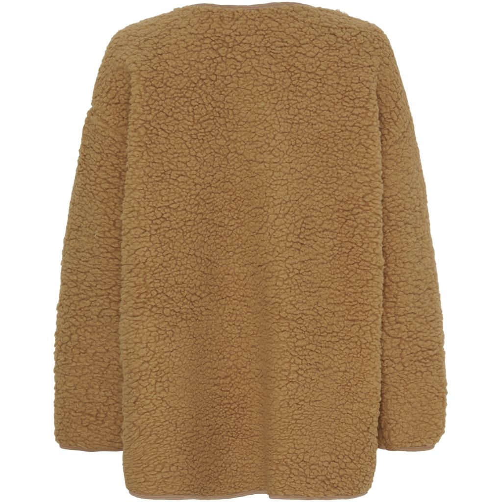 Lucile Teddy Jacket - Biscuit