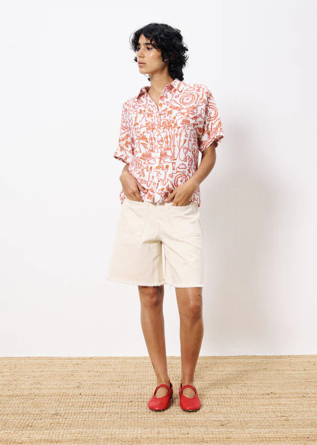 Aphelie Set Table Shirt - Pinks