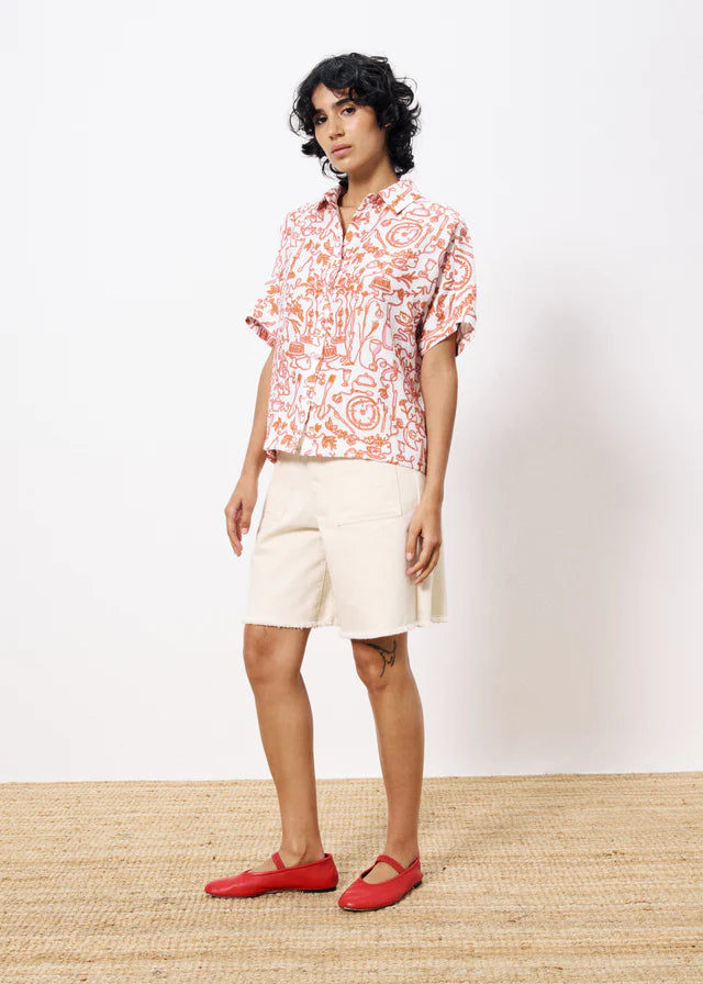 Aphelie Set Table Shirt - Pinks