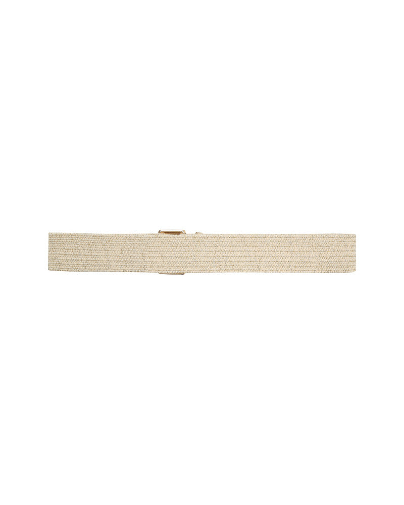 Pommier Woven Belt - White
