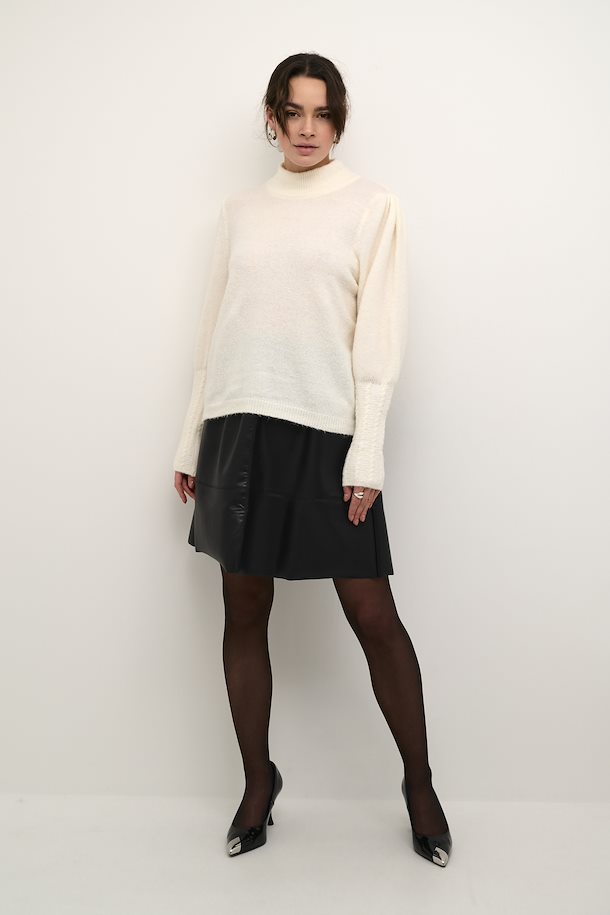 KAamelia Knit Pullover -Chalk