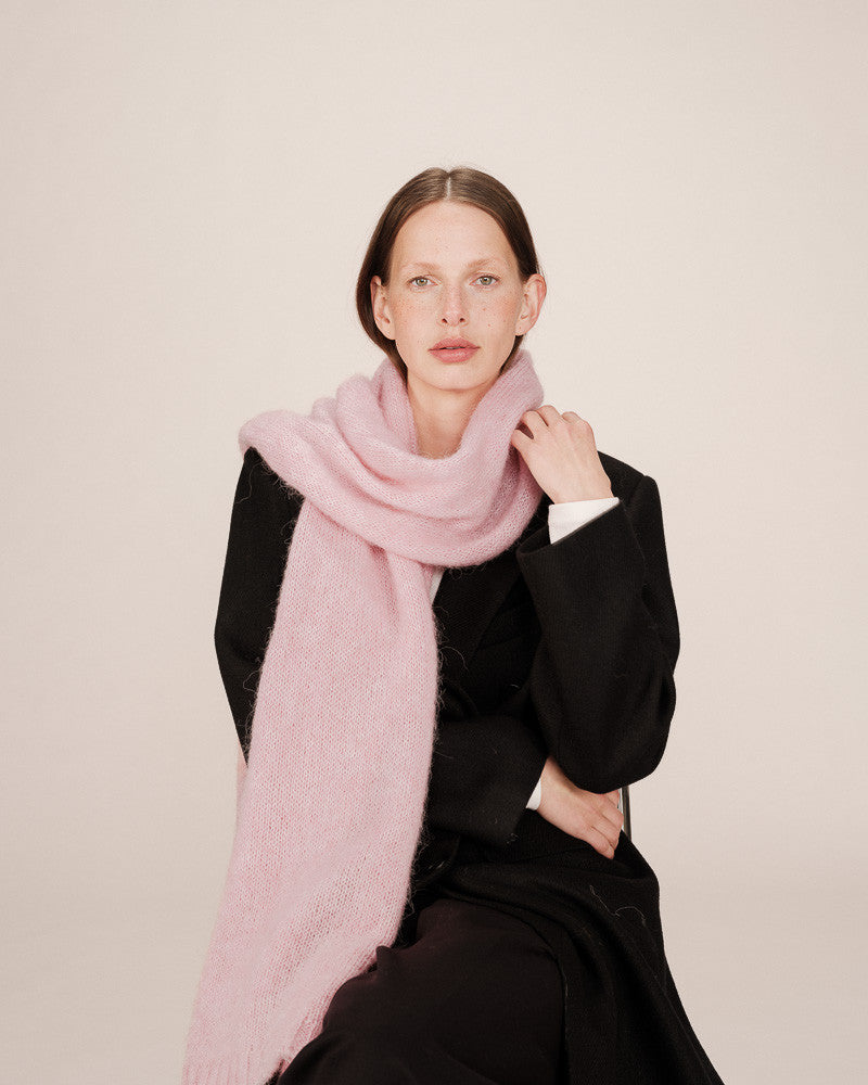 Saldana Scarf - Cristal Rose