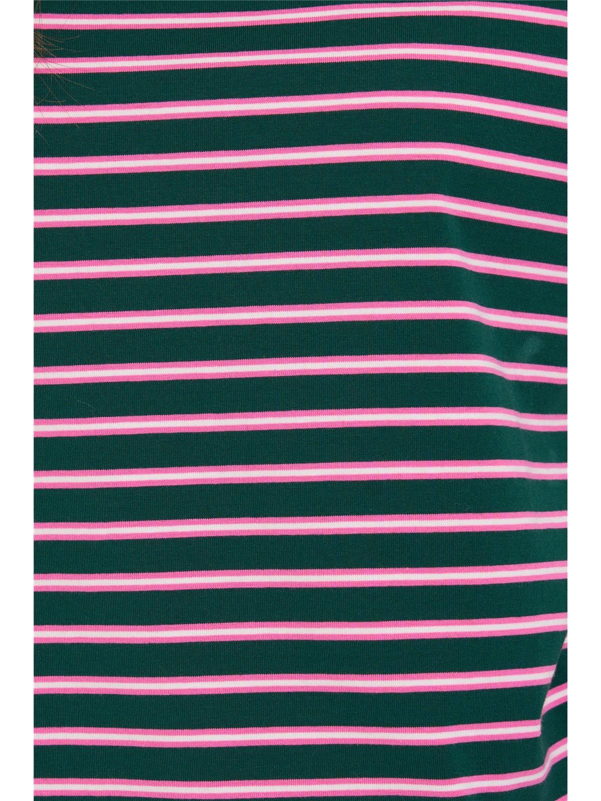 Ziggy T - Shirt - Green & Pink