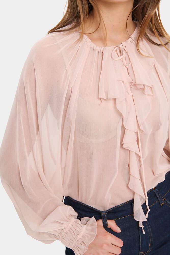 LazieSZ Blouse - Sepia Rose
