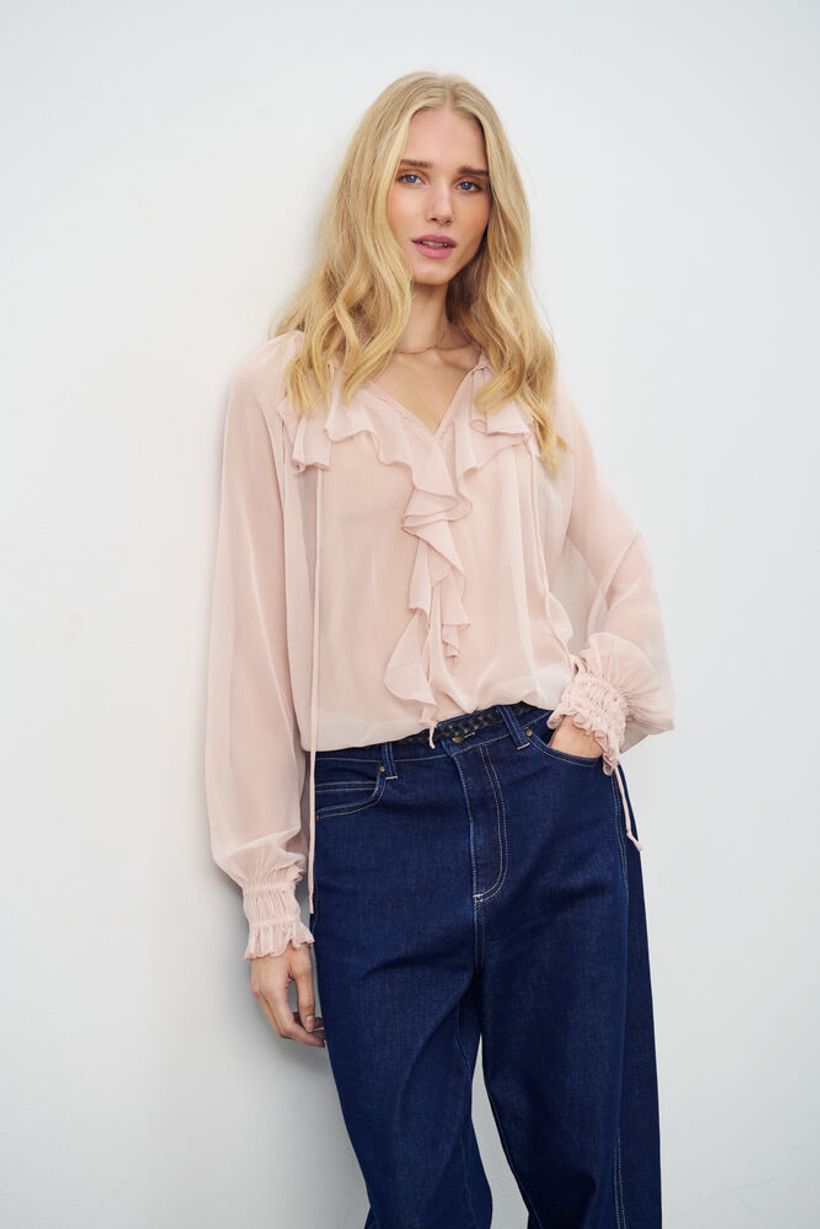 LazieSZ Blouse - Sepia Rose