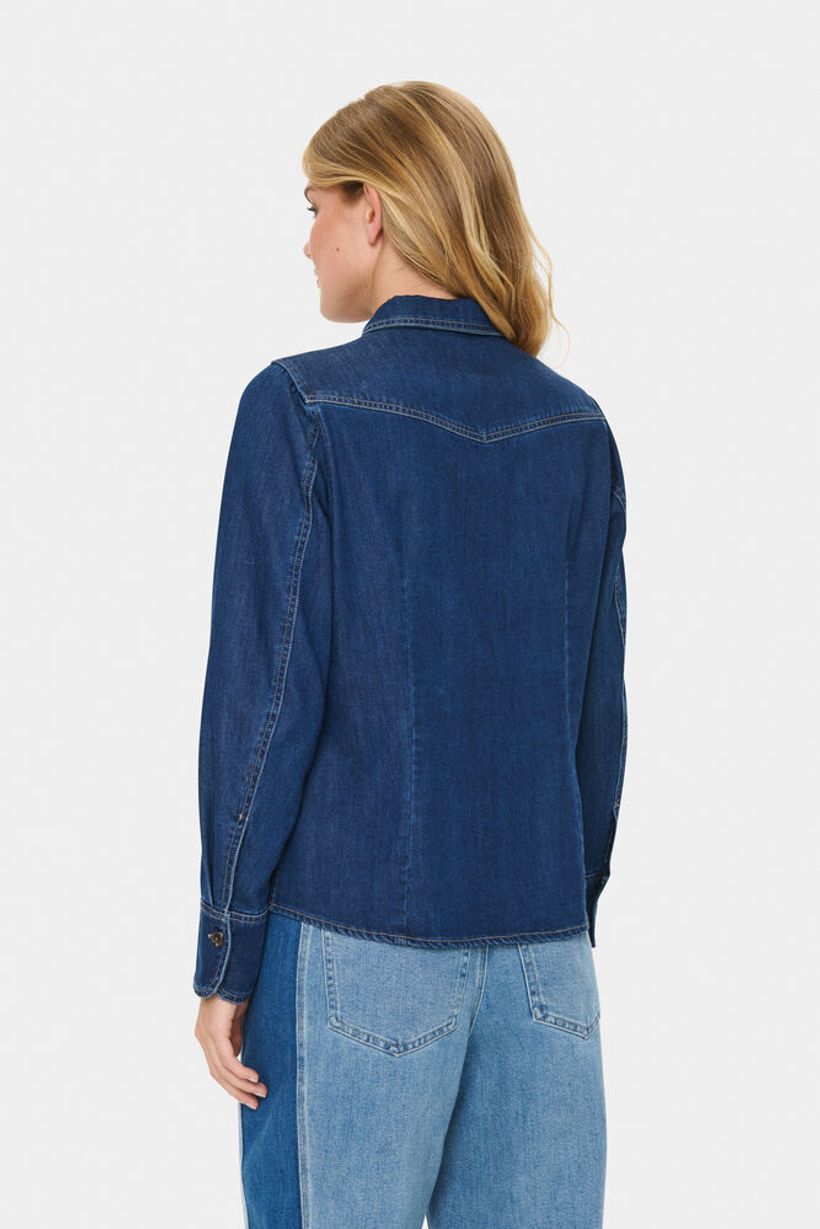 MartheSZ Shirt - Medium Blue Denim