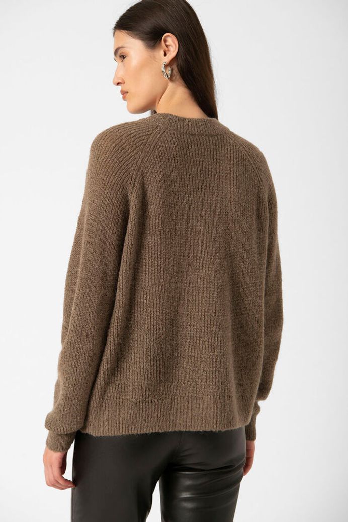Tuesday Raglan Pullover - Walnut