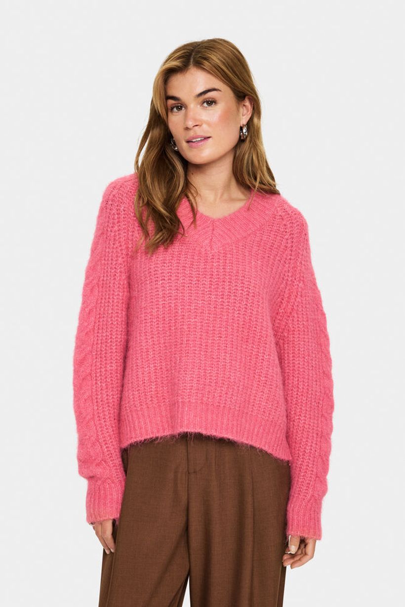 MandaSZ Pullover - Wild Rose Melange