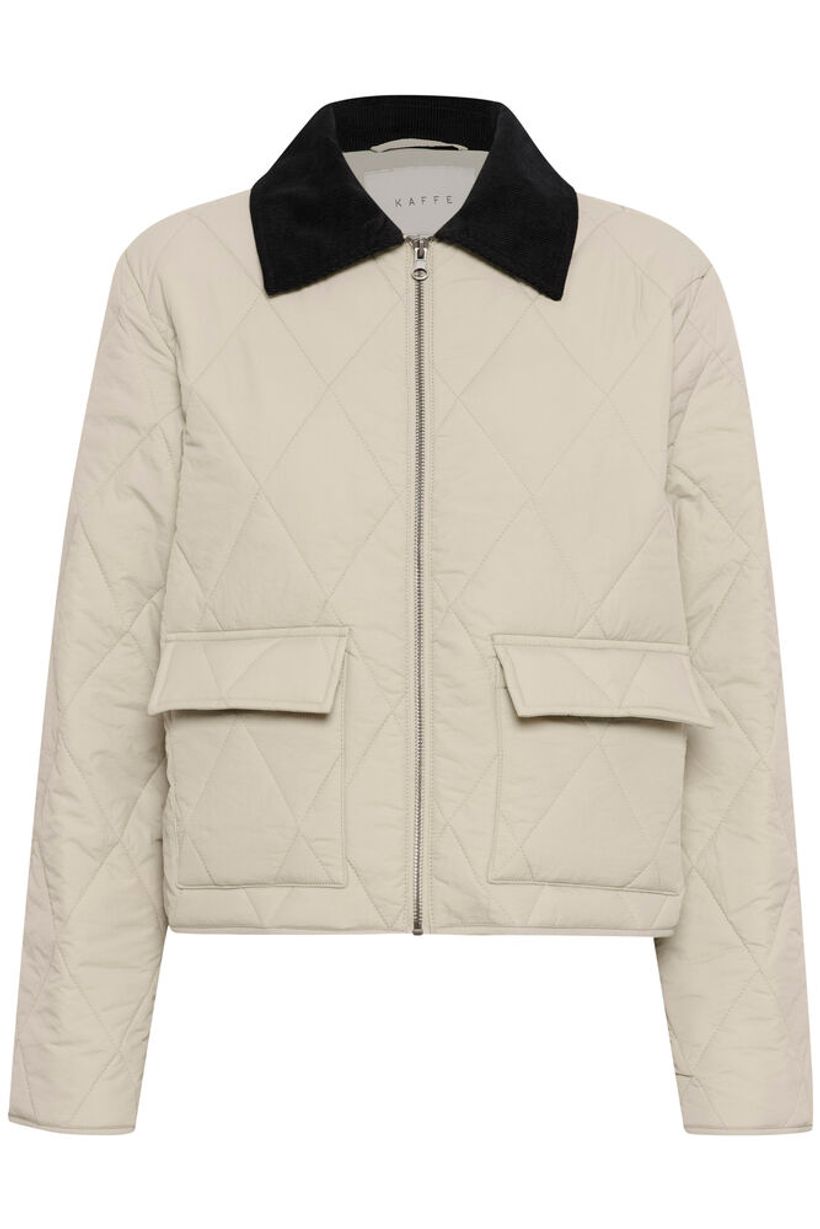 KAanneli Quilted Jacket - Feather Grey